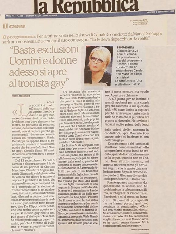 intervista de filippi