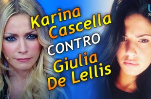 karina cascella contro giulia de lellis