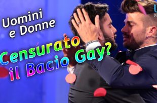 bacio gay censurato