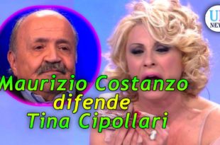 Maurizio Costanzo difende Tina Cipollari