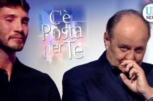 Gerry Scotti e Stefano De Martino a C'è Posta Per Te