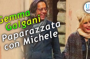 Gemma Galgani paparazzata con Michele