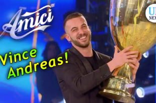 Amici Finale Andreas Vincitore