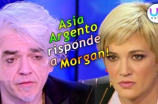 live morgan asia argento