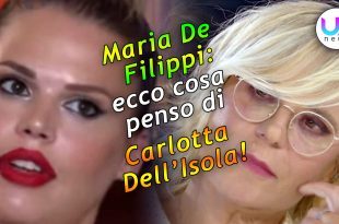 maria de filippi carlotta dell'isola