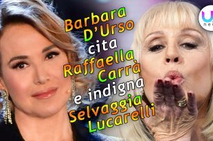 Barbara D'Urso Cita Raffaella Carrà