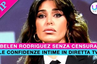 Belen Rodriguez: Le Confidenze Intime in Diretta TV