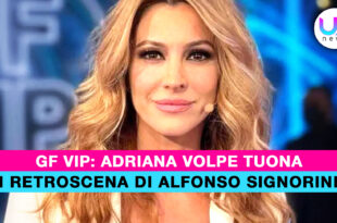 gf vip adriana volpe alfonso signorini