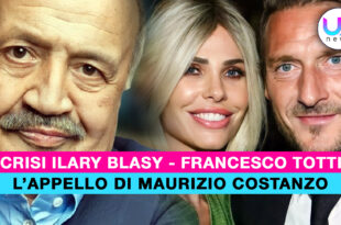 ilary blasi francesco totti maurizio costanzo