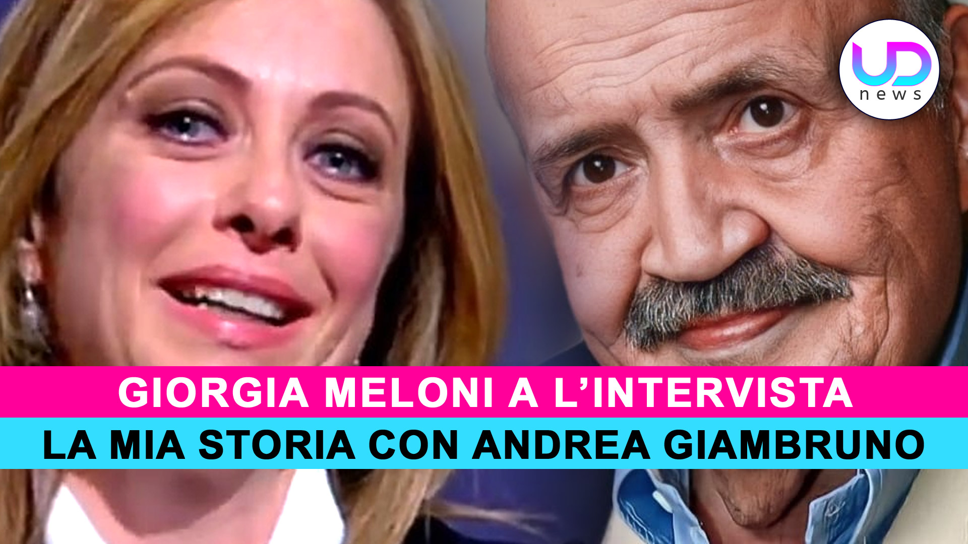 Intervista a Meloni Il Mio Rapporto Con Andrea Giambruno! UD