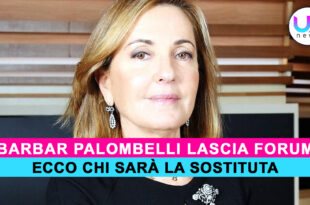 Barbara Palombelli Lascia Forum