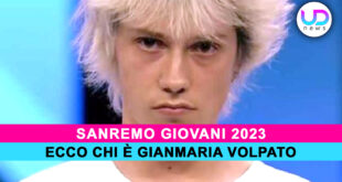 Sanremo Giovani: Chi È gIANMARIA