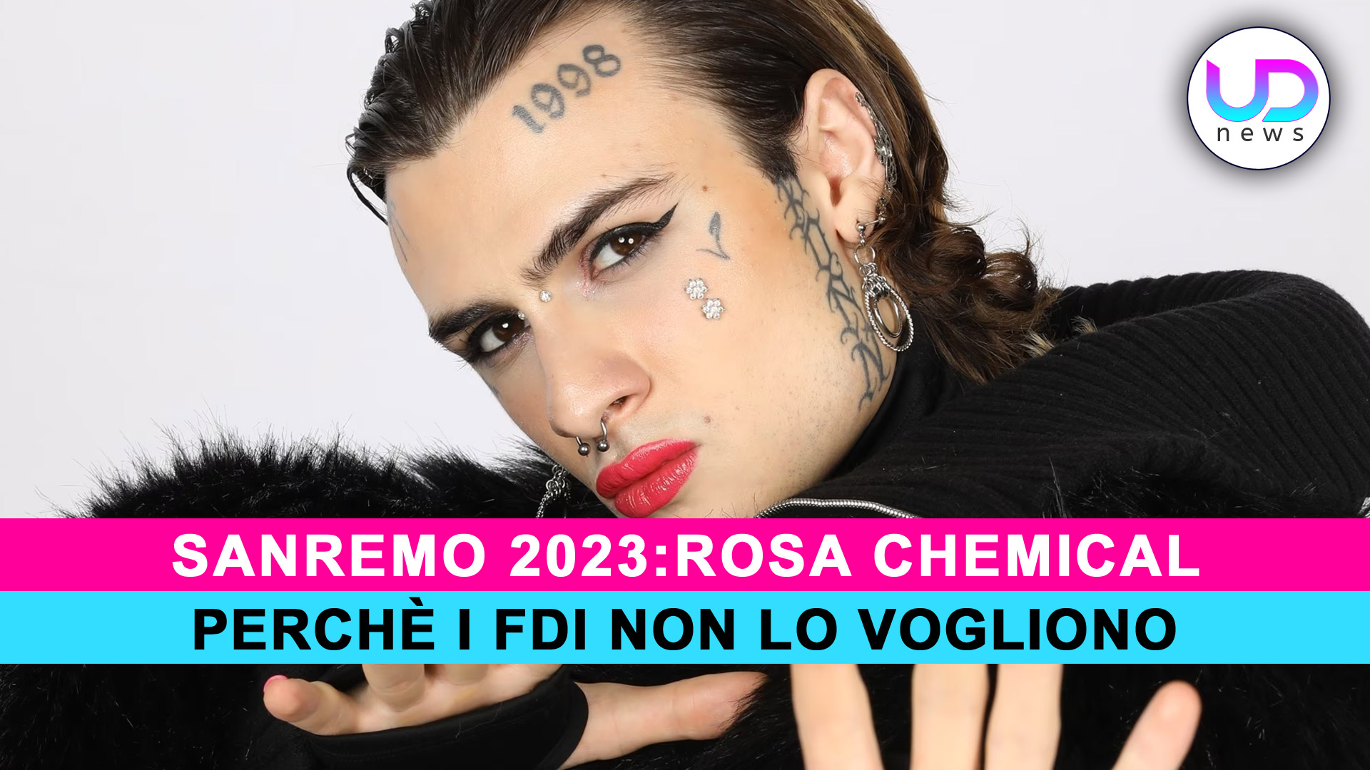 Sanremo 2023, Rosa Chemical: Perchè I Fratelli D’Italia Non Lo Vogliono! Sanremo 2023, Rosa Chemical: Perchè I Fratelli D’Italia Non Lo Vogliono!