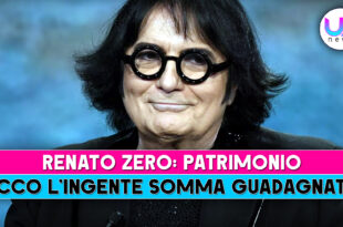 Renato Zero: L'Ingente Patrimonio Guadagnato