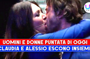 Uomini e Donne, Puntata Di Oggi: Alessio Si Dichiara A Claudia, La Coppia Lascia Il Programma!