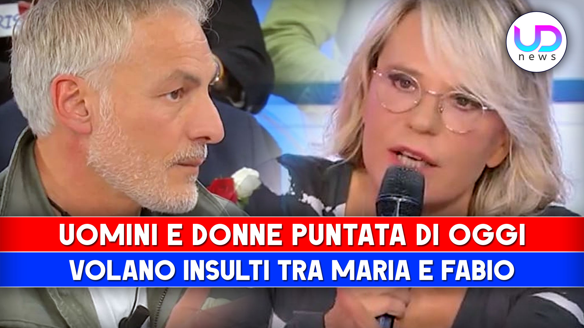 Uomini e Donne, Puntata Di Oggi: Volano Insulti Tra Maria De Filippi E Fabio!