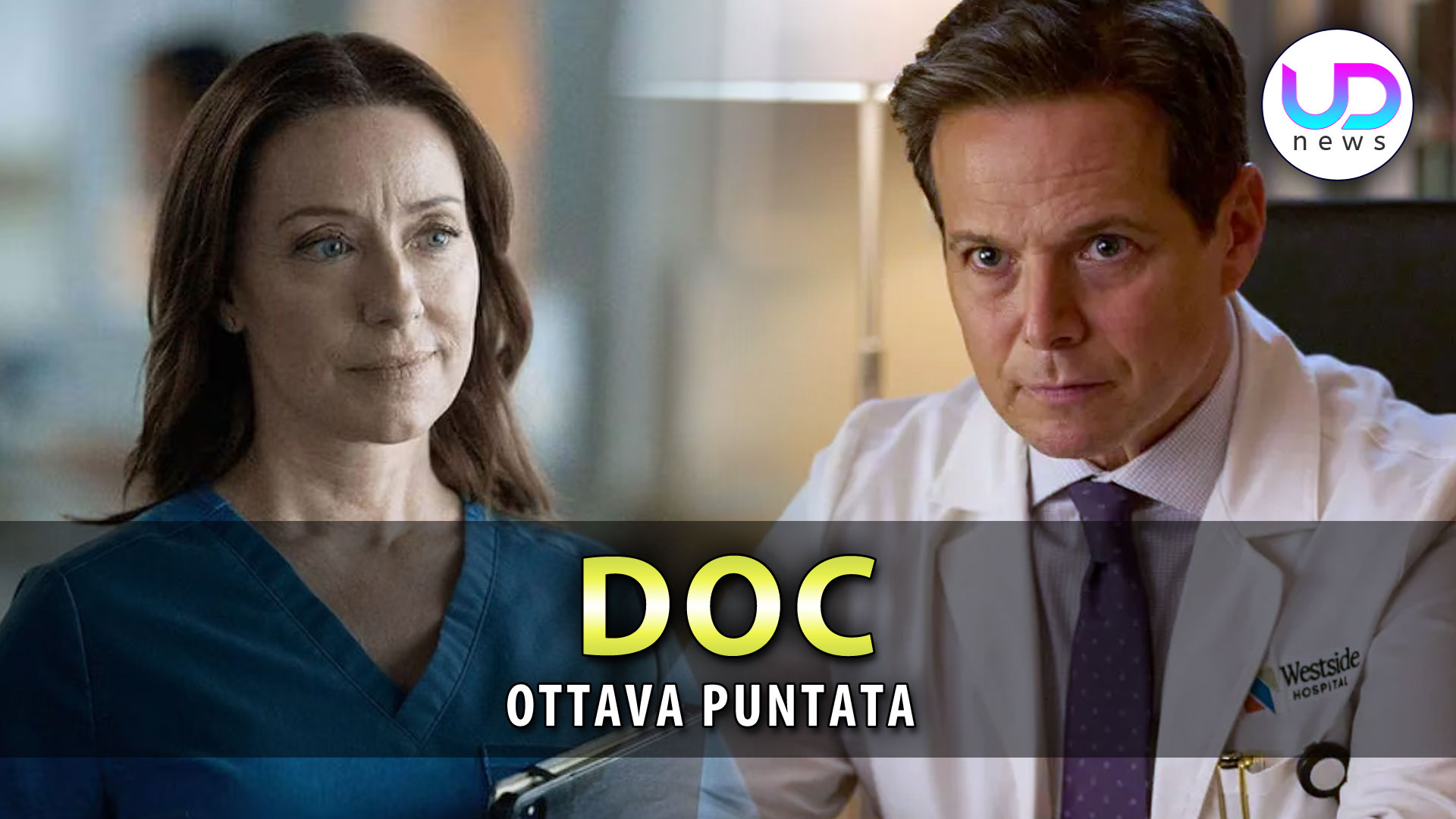 doc ottava puntata amy e richard si guardano con occhi diversi