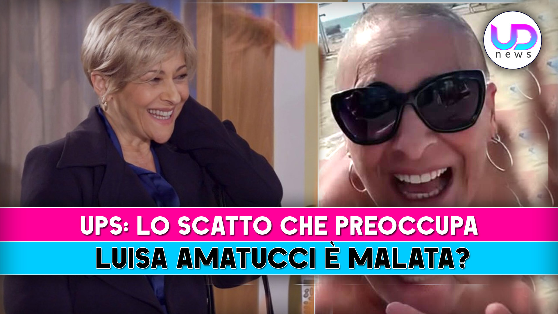 un posto al sole lo scatto che preoccupa luisa amatucci e8217 malata