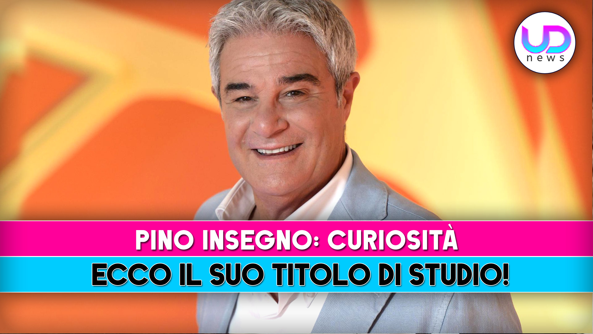 Pino Insegno Curiosità: Ecco Il Suo Titolo Di Studio!