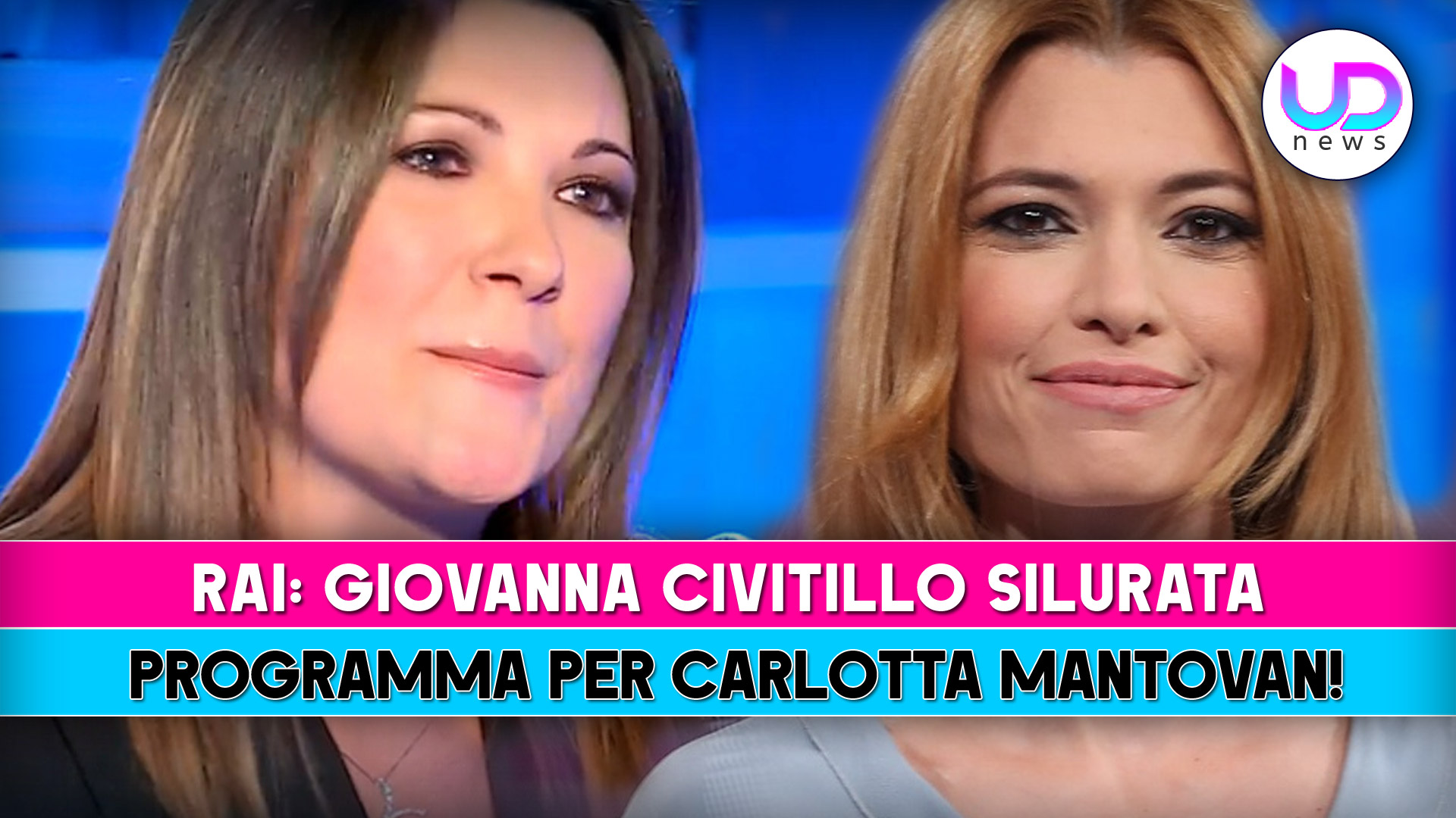 Giovanna Civitillo Silurata: Programma Rai Per Carlotta Mantovan! Giovanna Civitillo Silurata: Programma Rai Per Carlotta Mantovan!