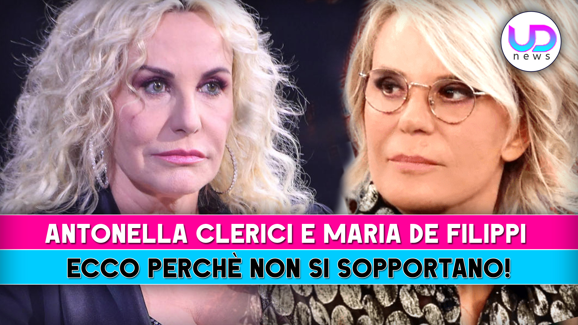 maria de filippi e antonella clerici ecco perch232 non si sopportano