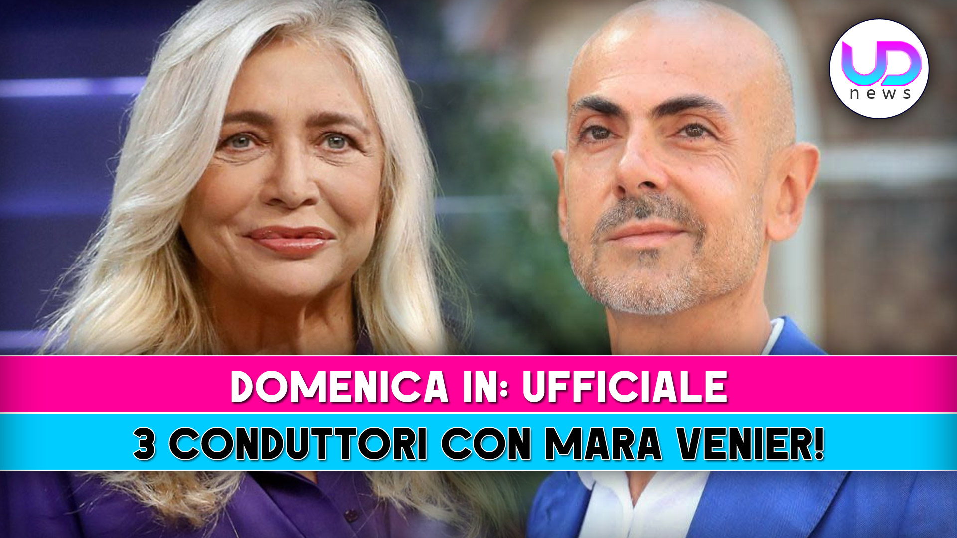 domenica in mara venier affiancata ecco il tris di conduttori