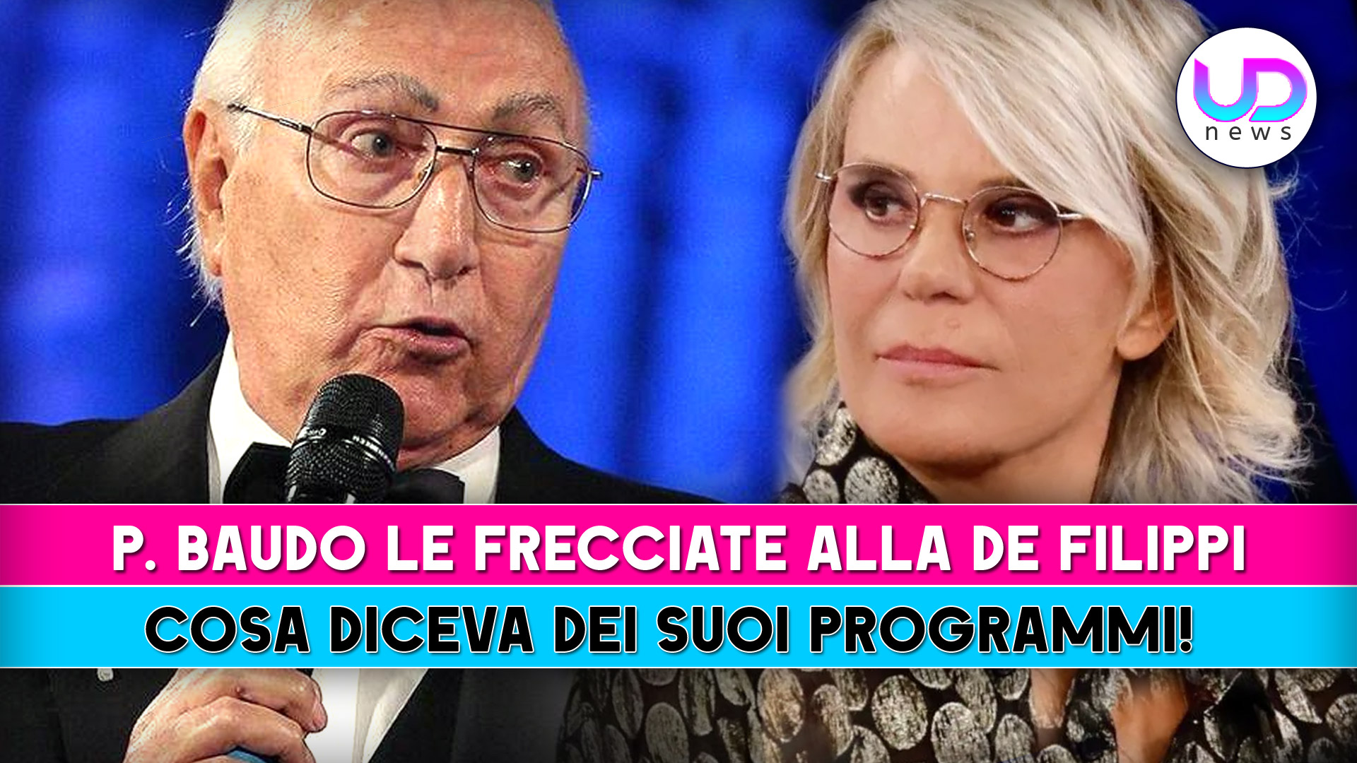 pippo baudo frecciate a maria de filippi ecco cosa diceva dei suoi programmi
