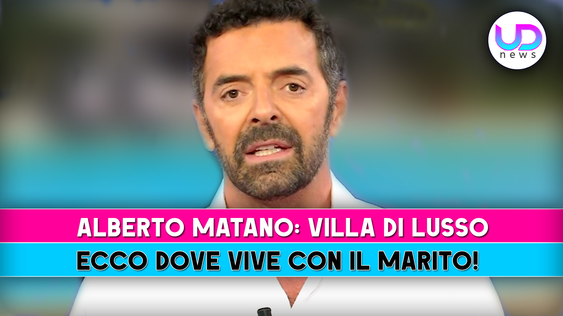 Alberto Matano, Villa Di Lusso: Ecco Dove Vive Con Il Marito!