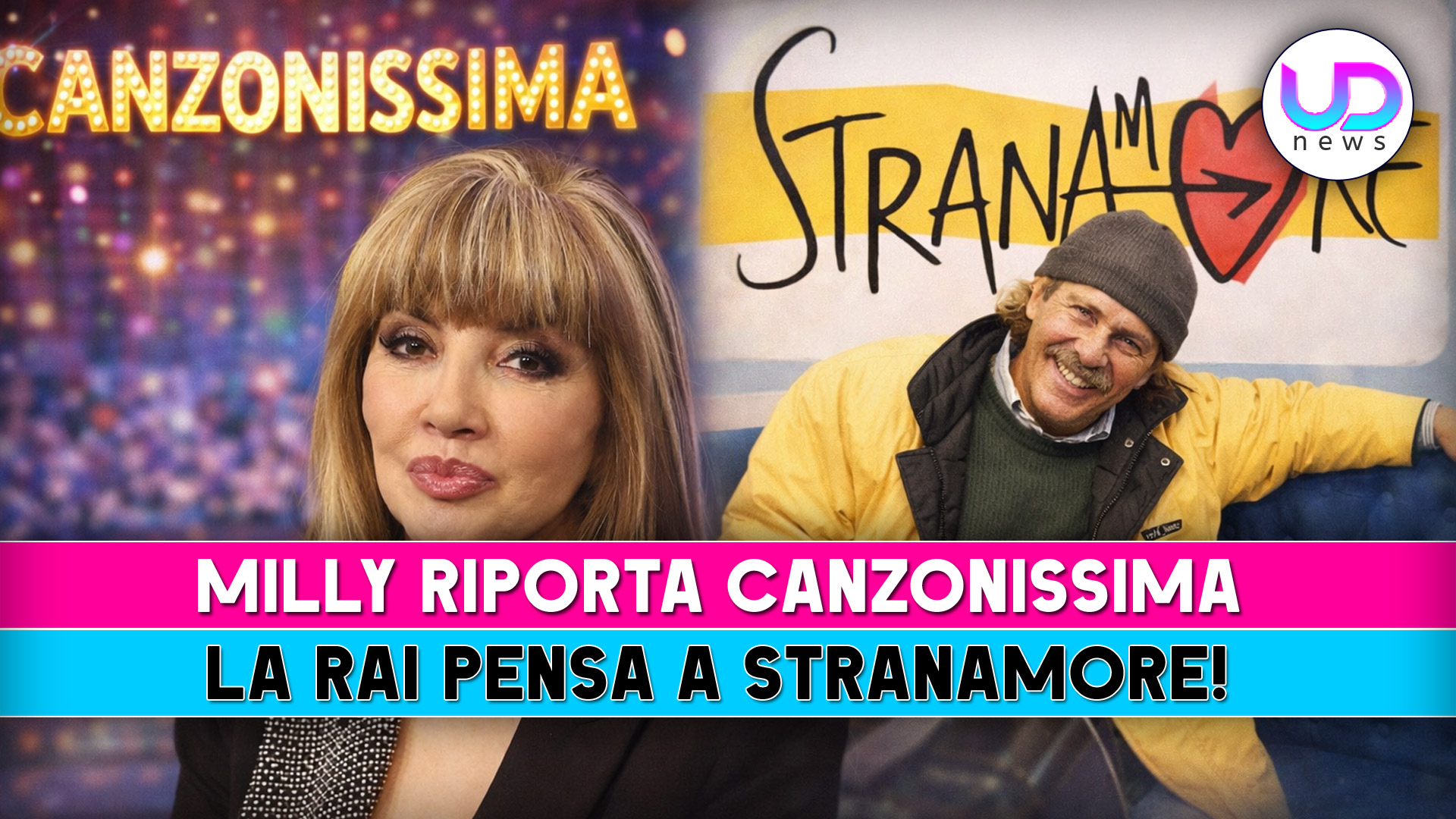 Milly Carlucci riporta Canzonissima: la Rai pensa a Stranamore di Alberto Castagna! Milly Carlucci riporta Canzonissima: la Rai pensa a Stranamore di Alberto Castagna!