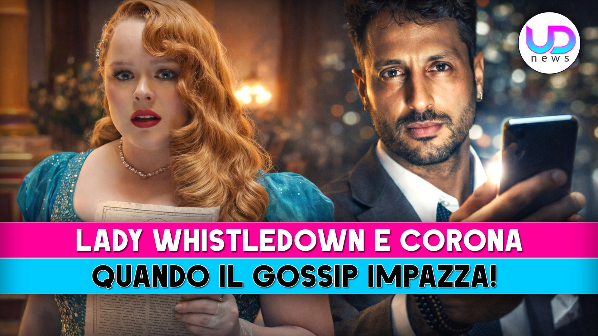 Lady Whistledown e Fabrizio Corona: quando il gossip diventa una serie da seguire!