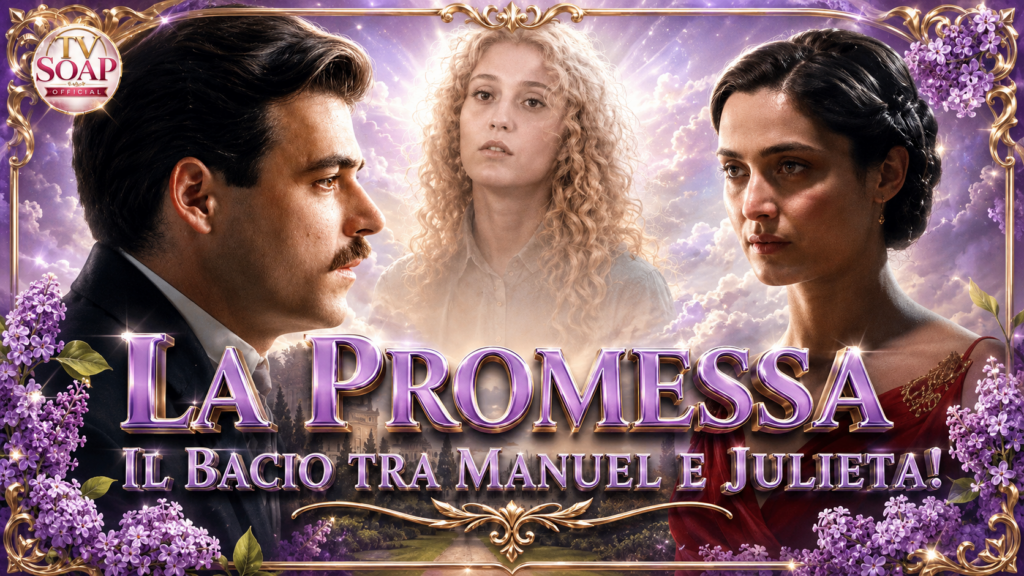 la promessa anticipazioni spagnole il bacio di manuel e julieta conquista il pubblico ascolti in crescita da Uominiedonnenews.it la promessa anticipazioni spagnole il bacio di manuel e julieta conquista il pubblico ascolti in crescita