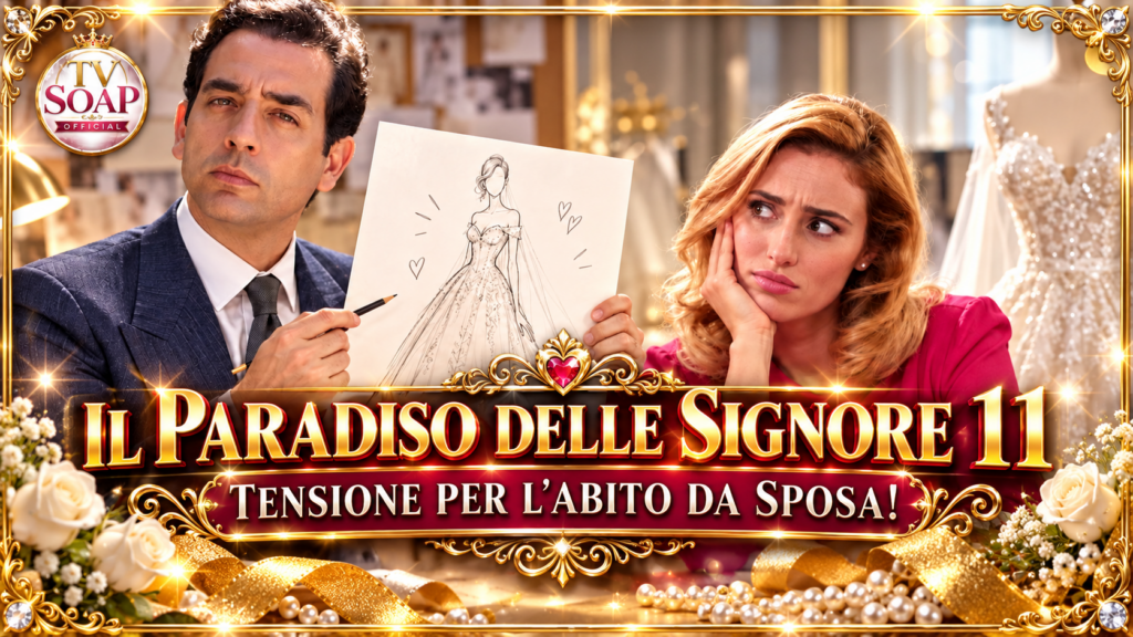 il paradiso delle signore 11 delia e botteri si sposano tensione per l8217abito da sposa da Uominiedonnenews.it il paradiso delle signore 11 delia e botteri si sposano tensione per l8217abito da sposa