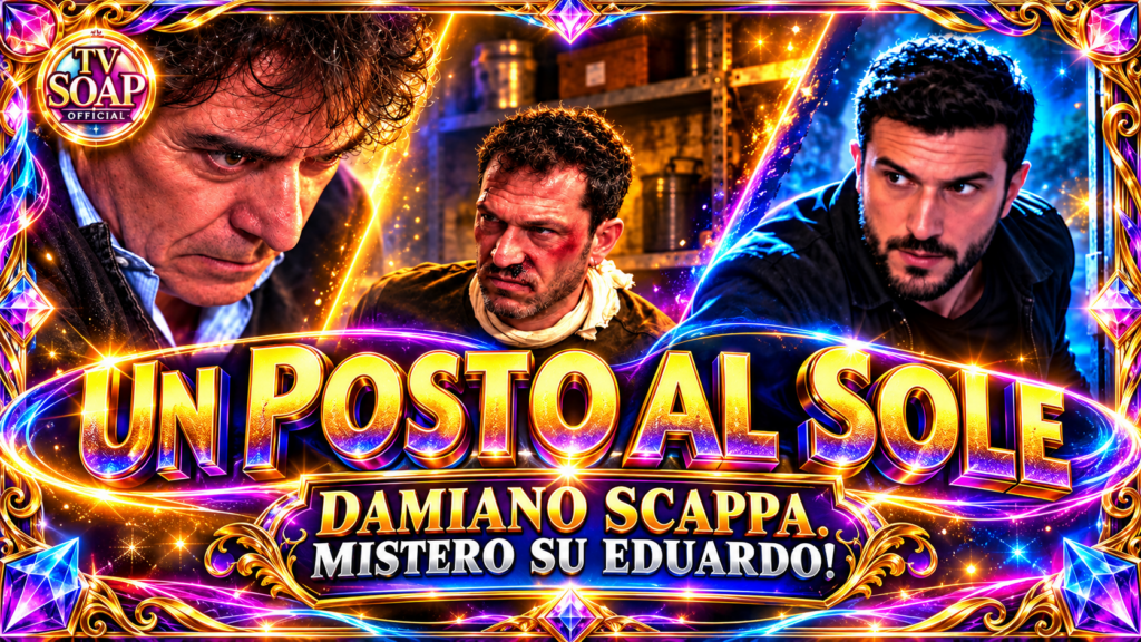un posto al sole anticipazioni dal 05 al 09 ottobre 2026 damiano scappa mistero su eduardo da Uominiedonnenews.it un posto al sole anticipazioni dal 05 al 09 ottobre 2026 damiano scappa mistero su eduardo